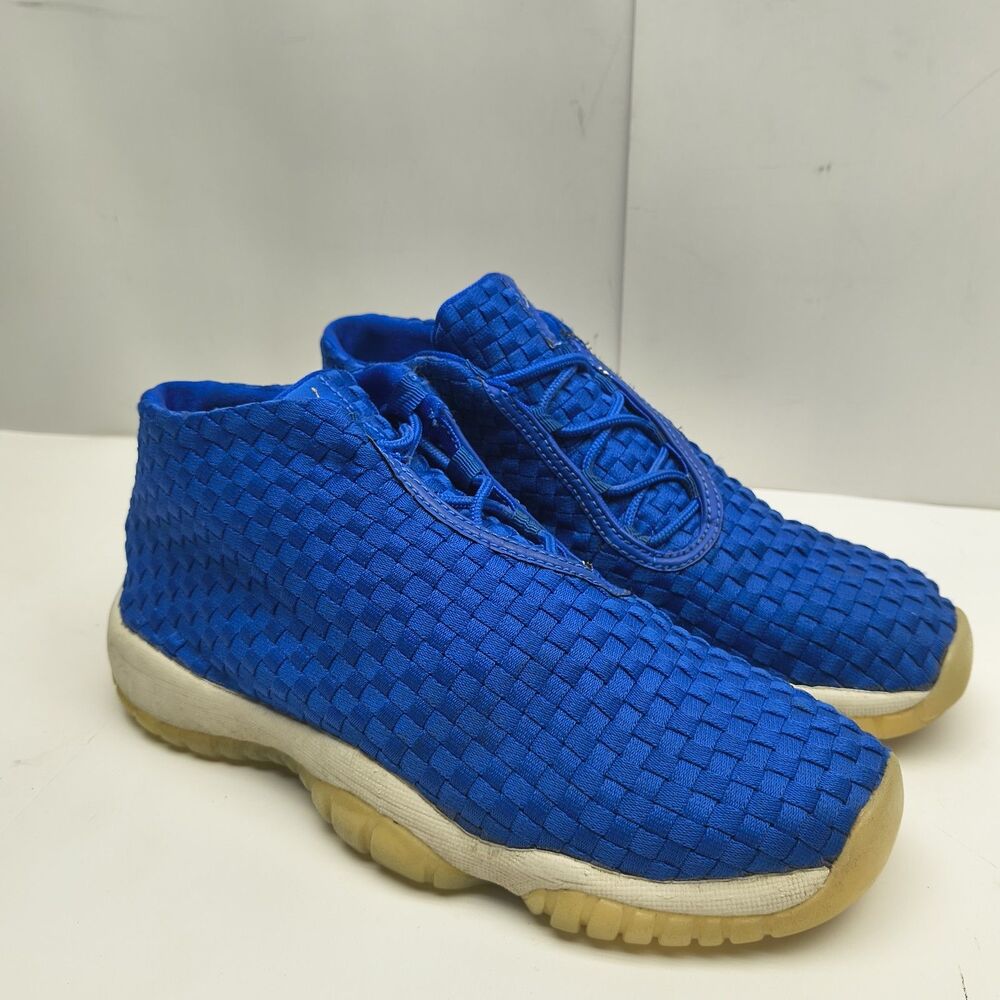 Nike Air Jordan Futuro Royal Blue White Running Shoes Sneakers 6Y Women's Sz 7.5